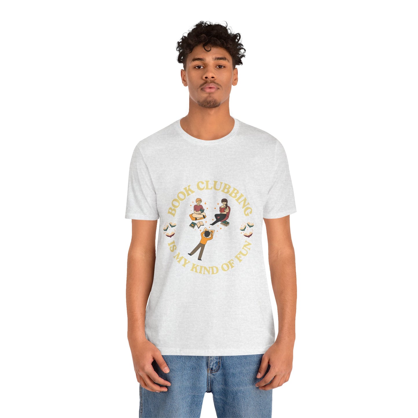 Book Club Tee Book Clubbing Is My Kind Of Fun Graphic Shirt