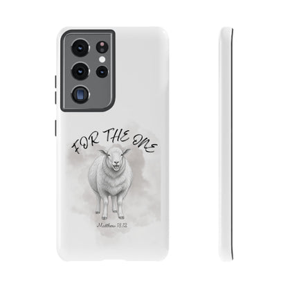 Phone Case — For The One Lamb Design Matthew 18:12