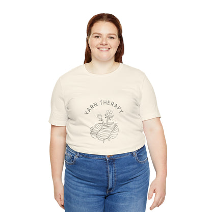 Yarn Therapy Tee — Knitting Lover T-Shirt