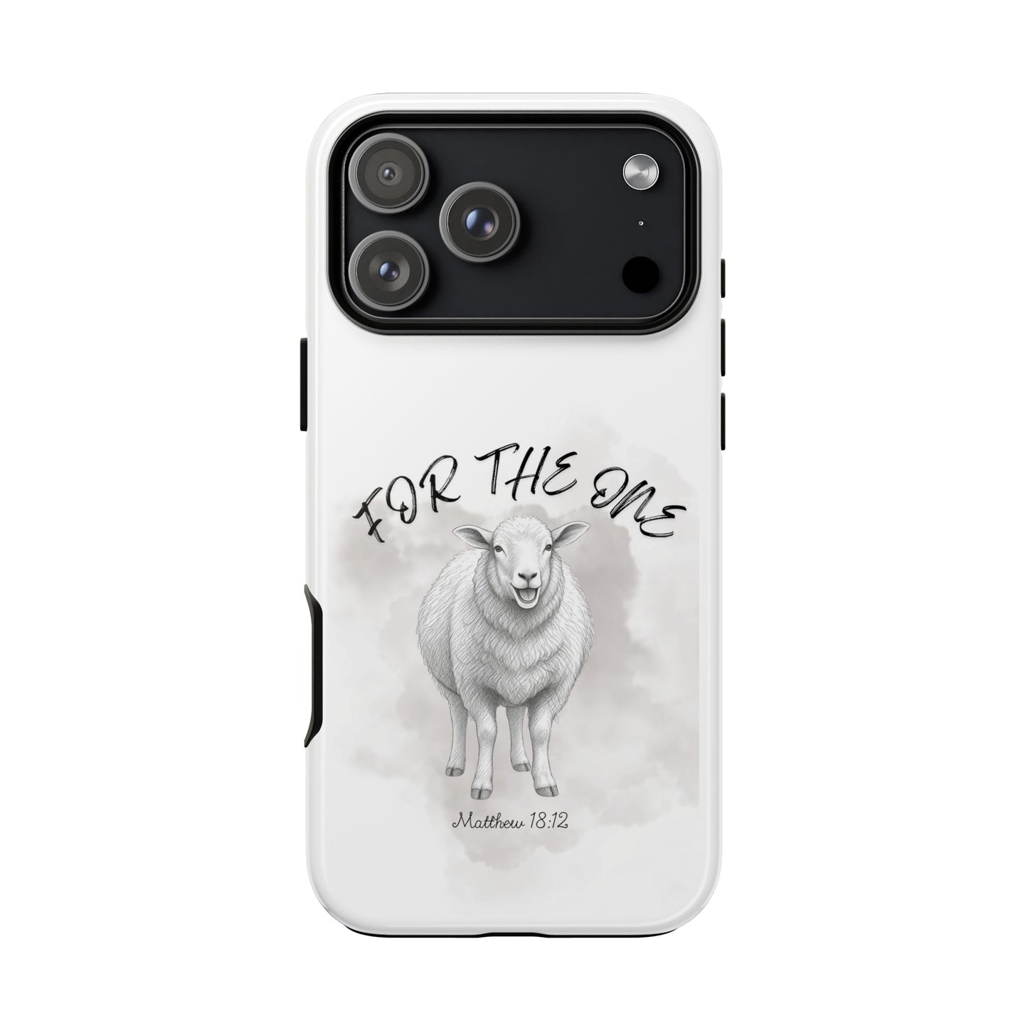 Phone Case — For The One Lamb Design Matthew 18:12