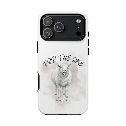 Phone Case — For The One Lamb Design Matthew 18:12
