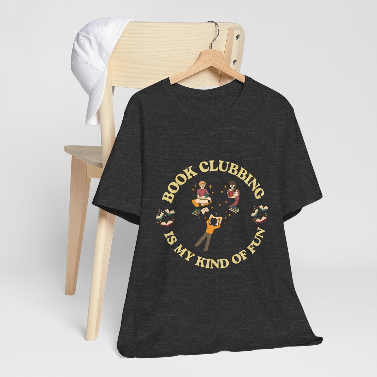 Book Club Tee Book Clubbing Is My Kind Of Fun Graphic Shirt