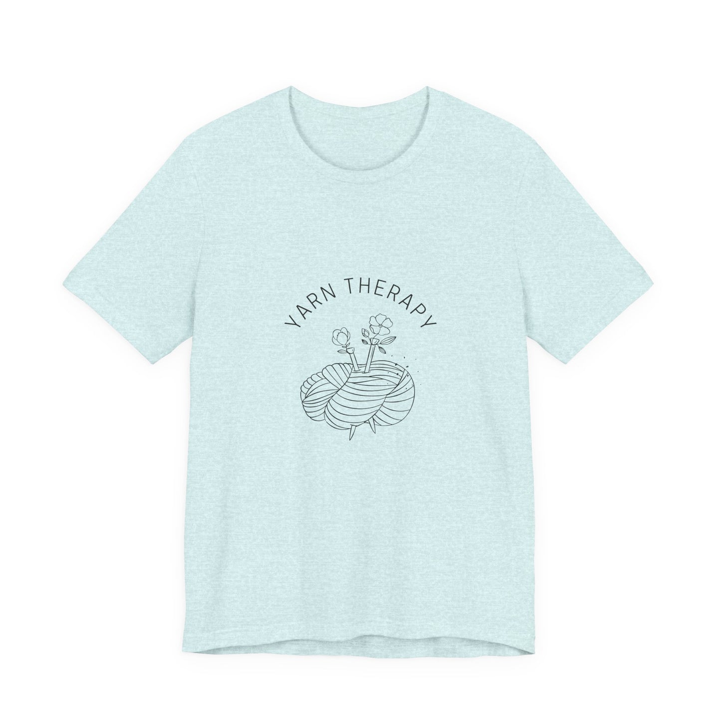 Yarn Therapy Tee — Knitting Lover T-Shirt