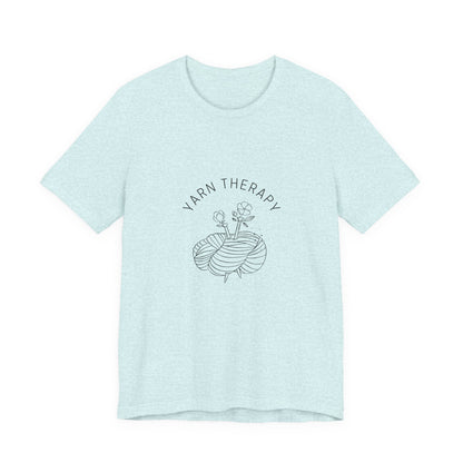 Yarn Therapy Tee — Knitting Lover T-Shirt