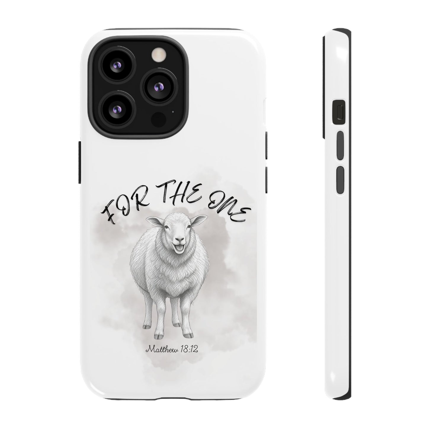 Phone Case — For The One Lamb Design Matthew 18:12