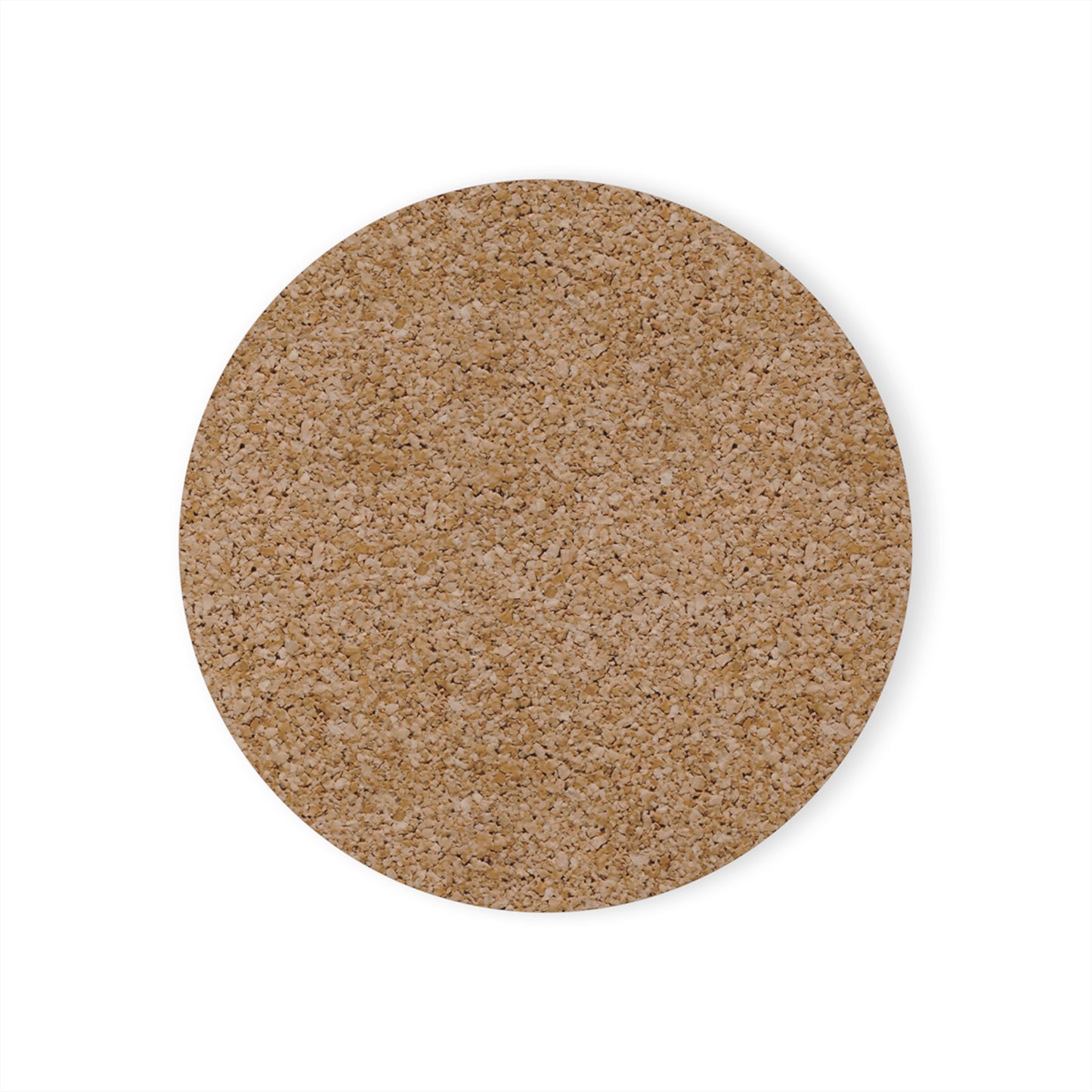 Drink More Hard Cider Cork Back Coaster — Apple Cider Bar Drink Coaster