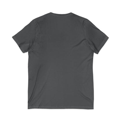Audio Book Lover V‑Neck Tee  Only One More Chapter to Go Floral Bookshelf T‑Shirt