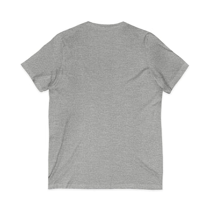 Audio Book Lover V‑Neck Tee  Only One More Chapter to Go Floral Bookshelf T‑Shirt
