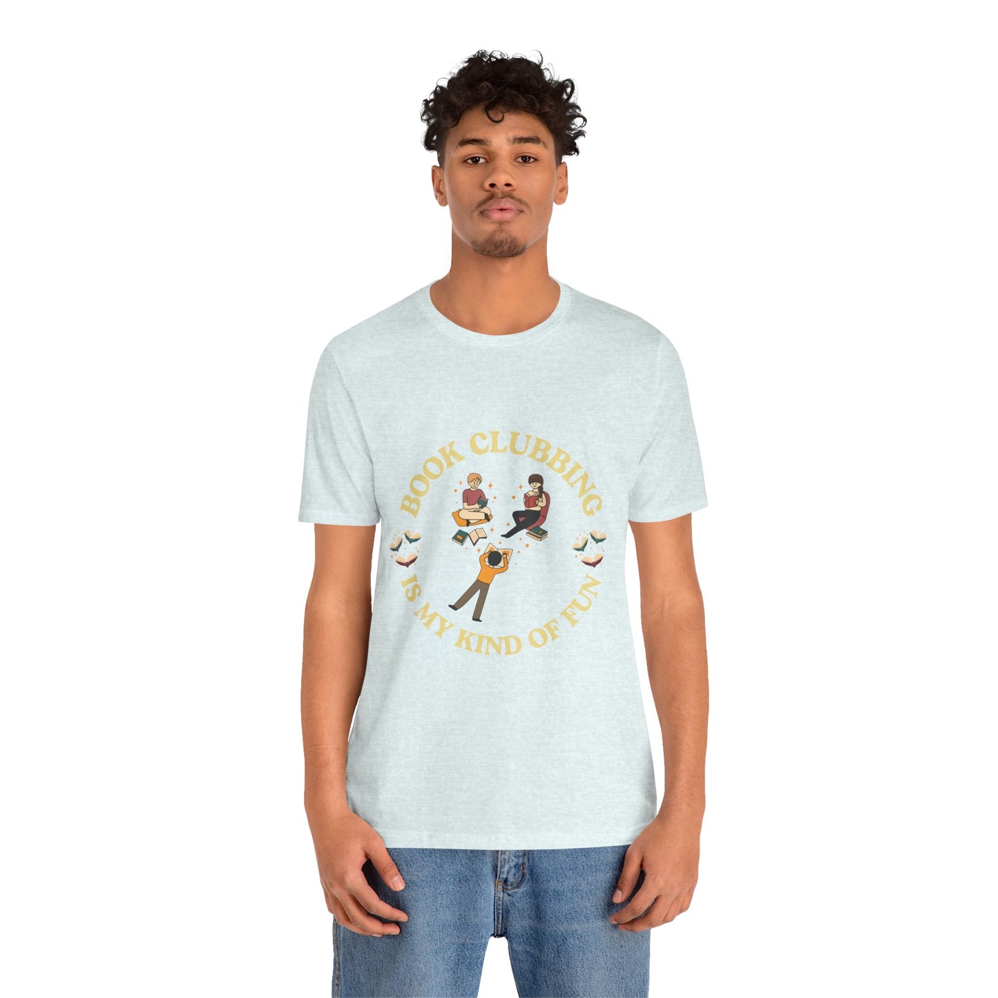 Book Club Tee Book Clubbing Is My Kind Of Fun Graphic Shirt