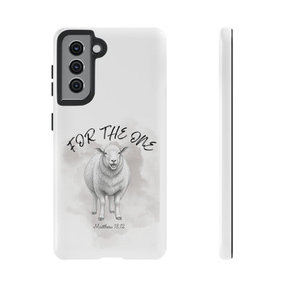 Phone Case — For The One Lamb Design Matthew 18:12