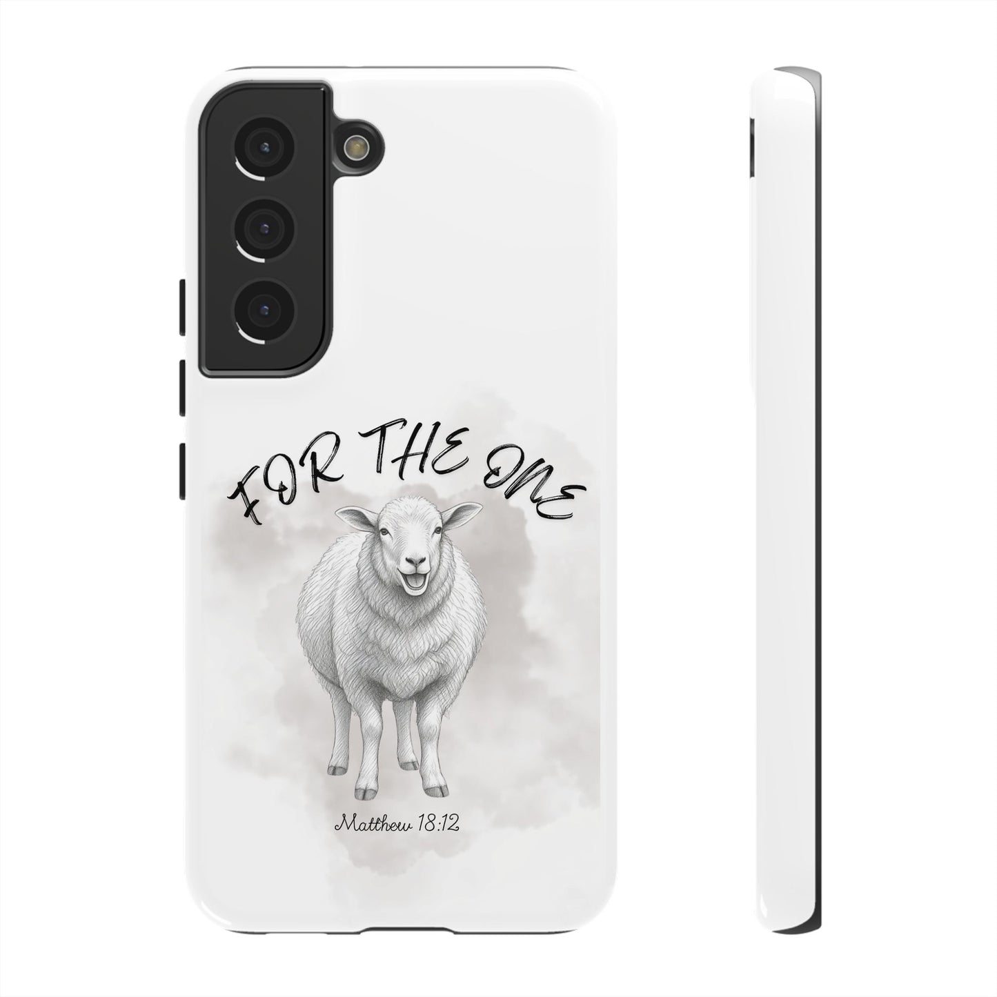 Phone Case — For The One Lamb Design Matthew 18:12
