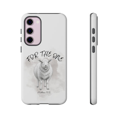 Phone Case — For The One Lamb Design Matthew 18:12