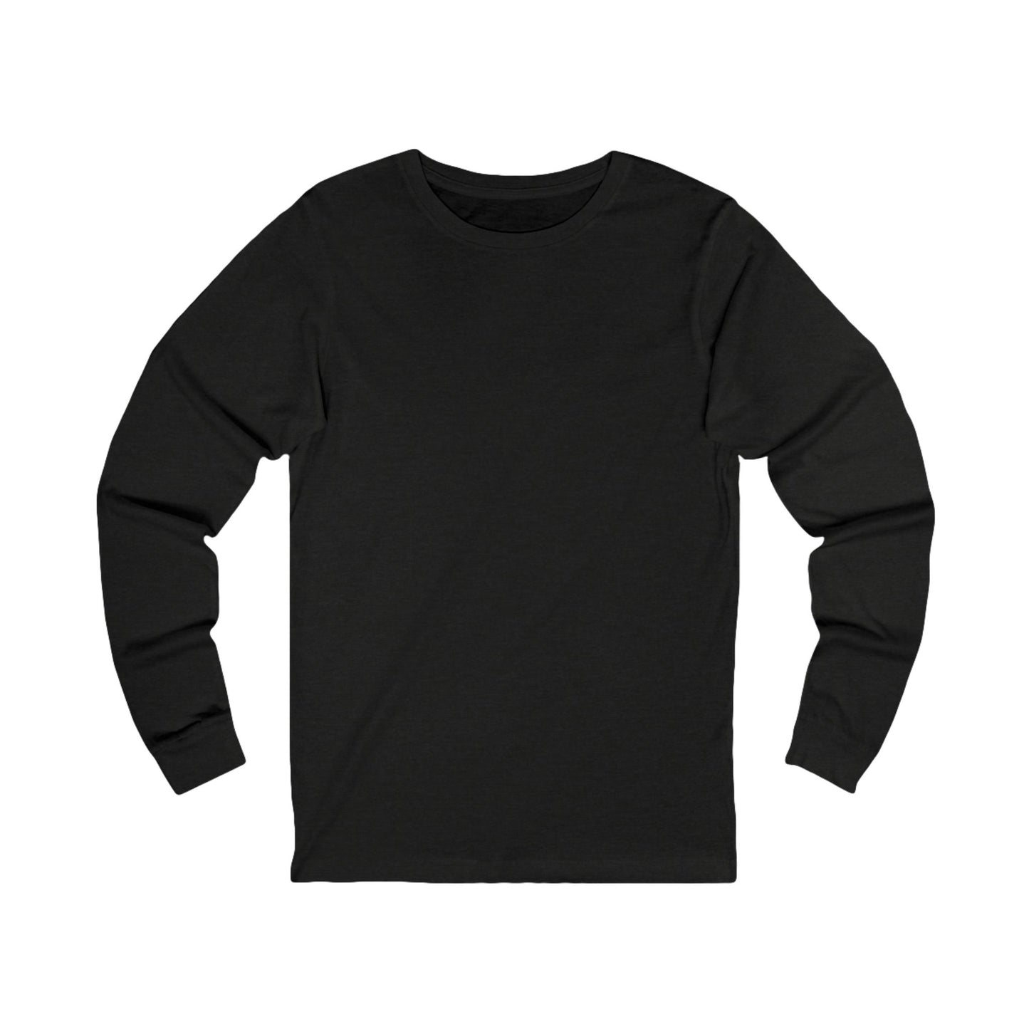 Long Sleeve Tee — 'If You Can Read This Let's Be Friends' Eye Chart Design