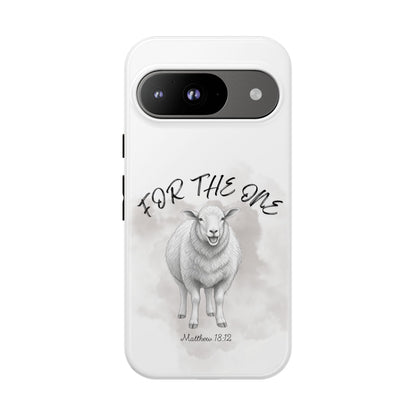 Phone Case — For The One Lamb Design Matthew 18:12