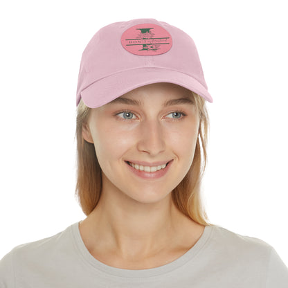 Hat  I dont uinderstand  Leather Patch Baseball Cap