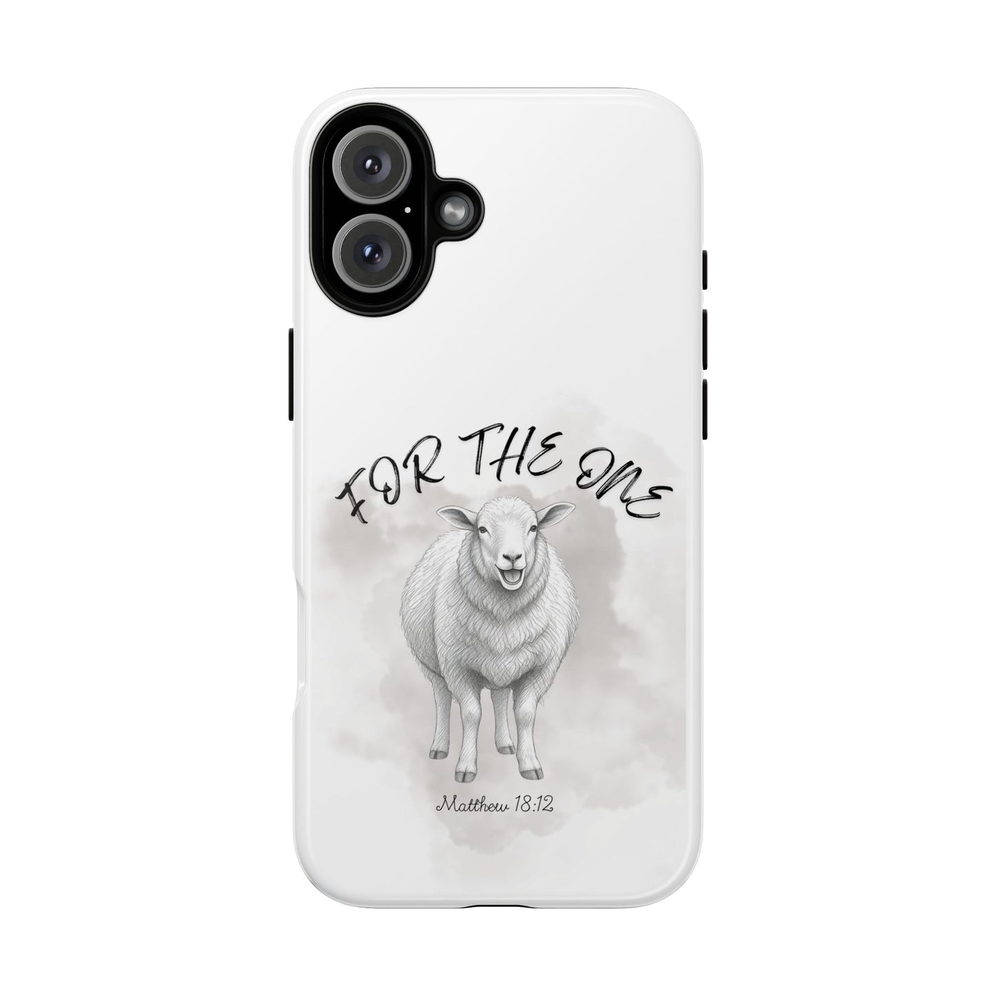 Phone Case — For The One Lamb Design Matthew 18:12