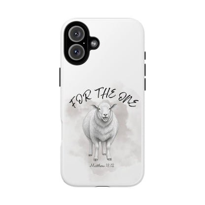 Phone Case — For The One Lamb Design Matthew 18:12