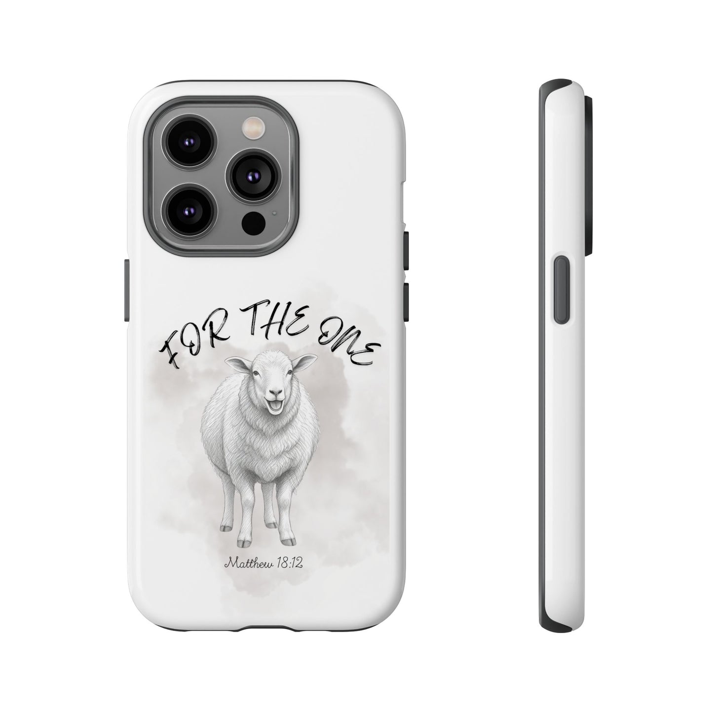 Phone Case — For The One Lamb Design Matthew 18:12