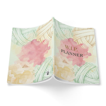 W.I.P. Planner Softcover Journal – Knitting Work-in-Progress Project Notebook