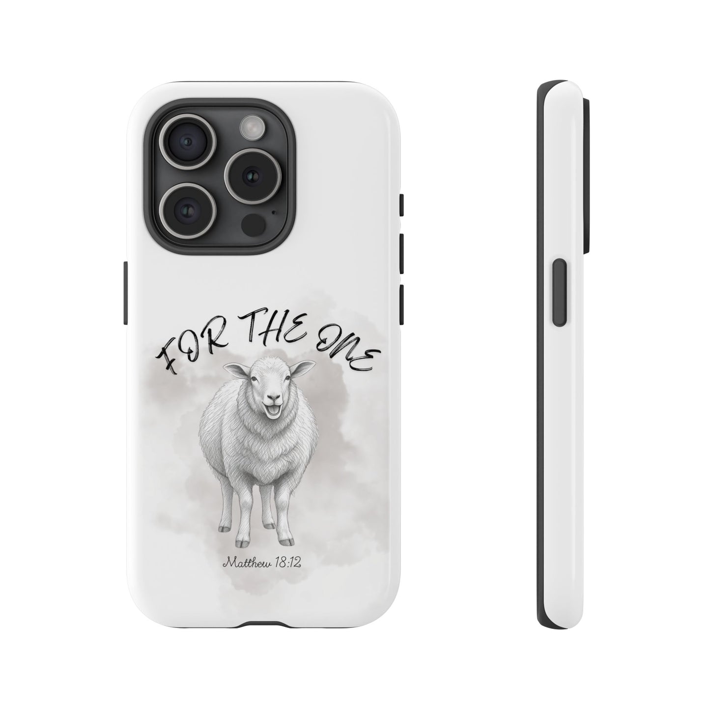 Phone Case — For The One Lamb Design Matthew 18:12