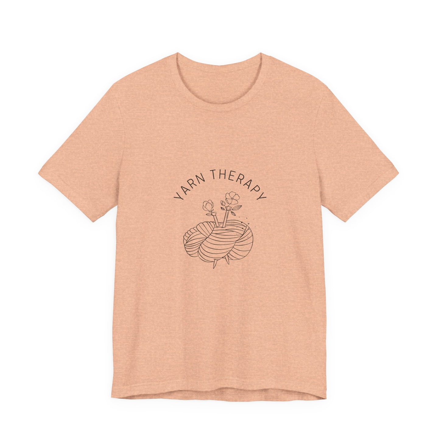 Yarn Therapy Tee — Knitting Lover T-Shirt