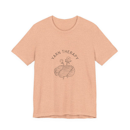Yarn Therapy Tee — Knitting Lover T-Shirt