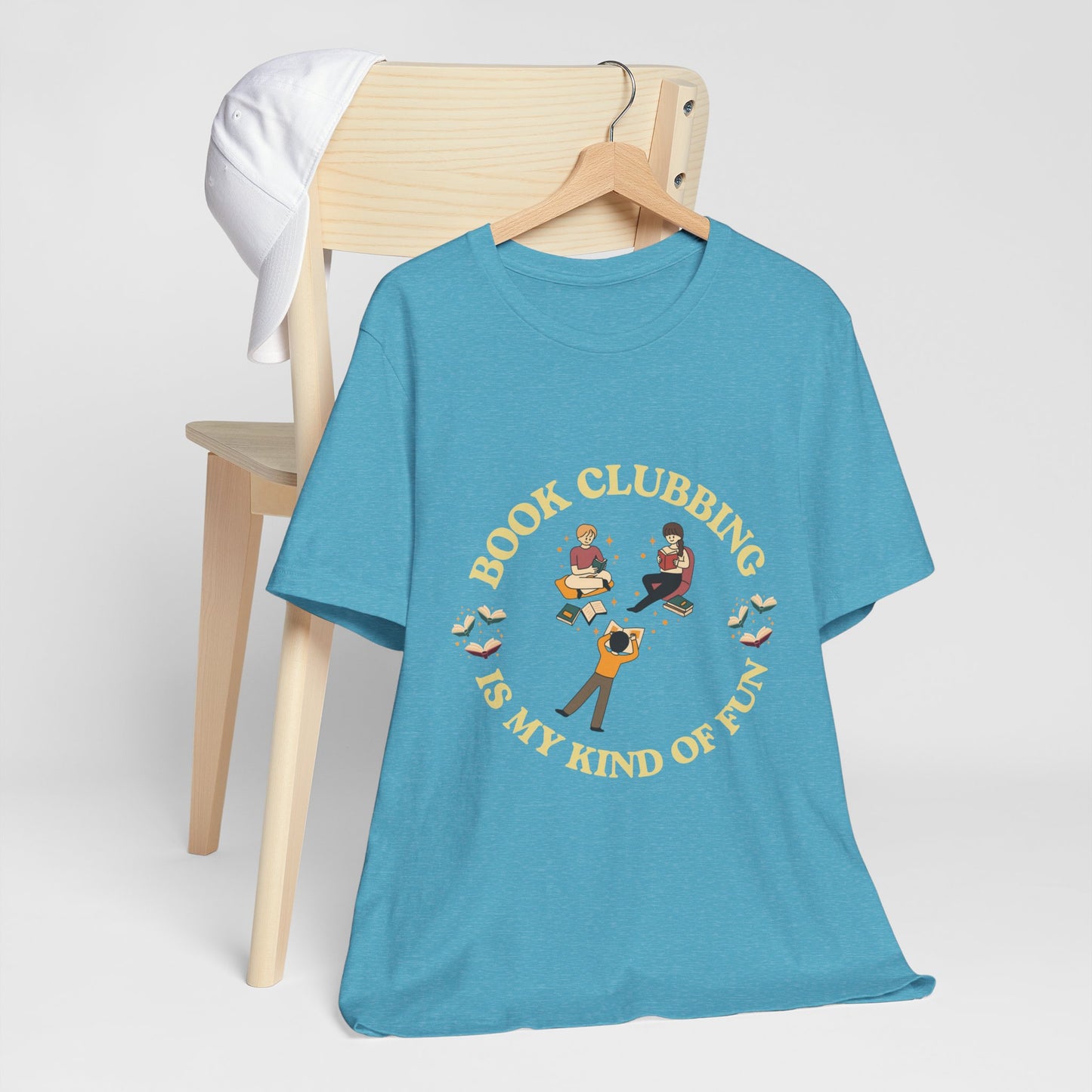 Book Club Tee Book Clubbing Is My Kind Of Fun Graphic Shirt