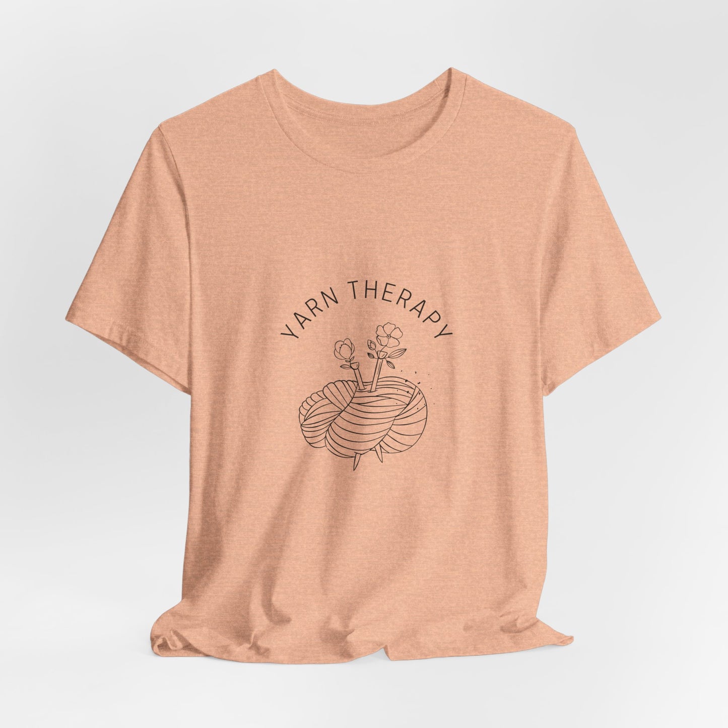 Yarn Therapy Tee — Knitting Lover T-Shirt