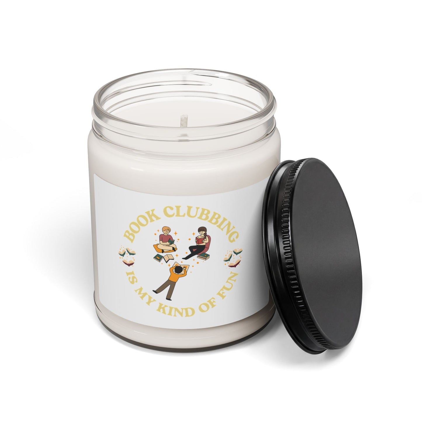 Book Clubbing Soy Candle Book Clubbing Is My Kind of Fun Scented Candle, 9oz
