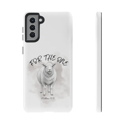 Phone Case — For The One Lamb Design Matthew 18:12