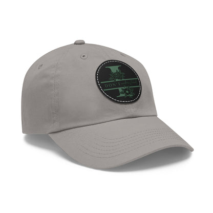 Hat  I dont uinderstand  Leather Patch Baseball Cap