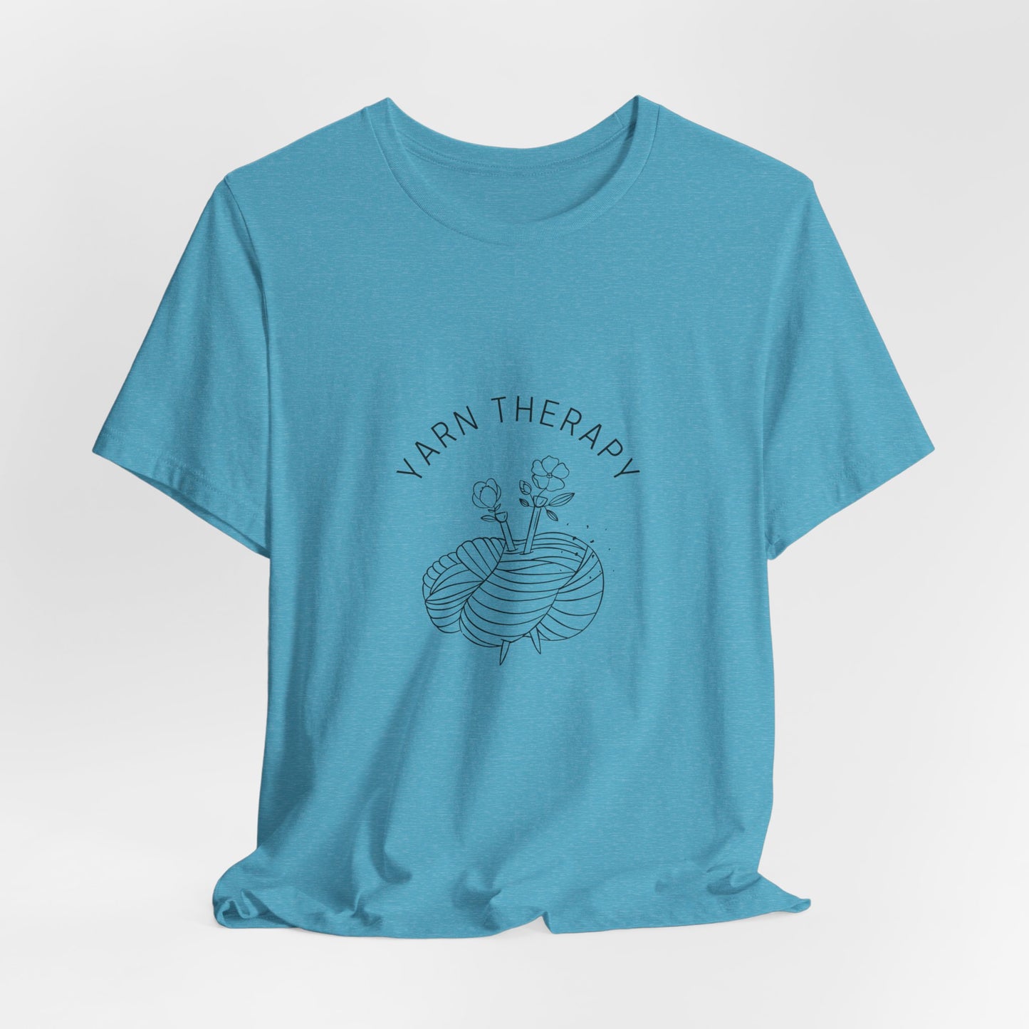 Yarn Therapy Tee — Knitting Lover T-Shirt