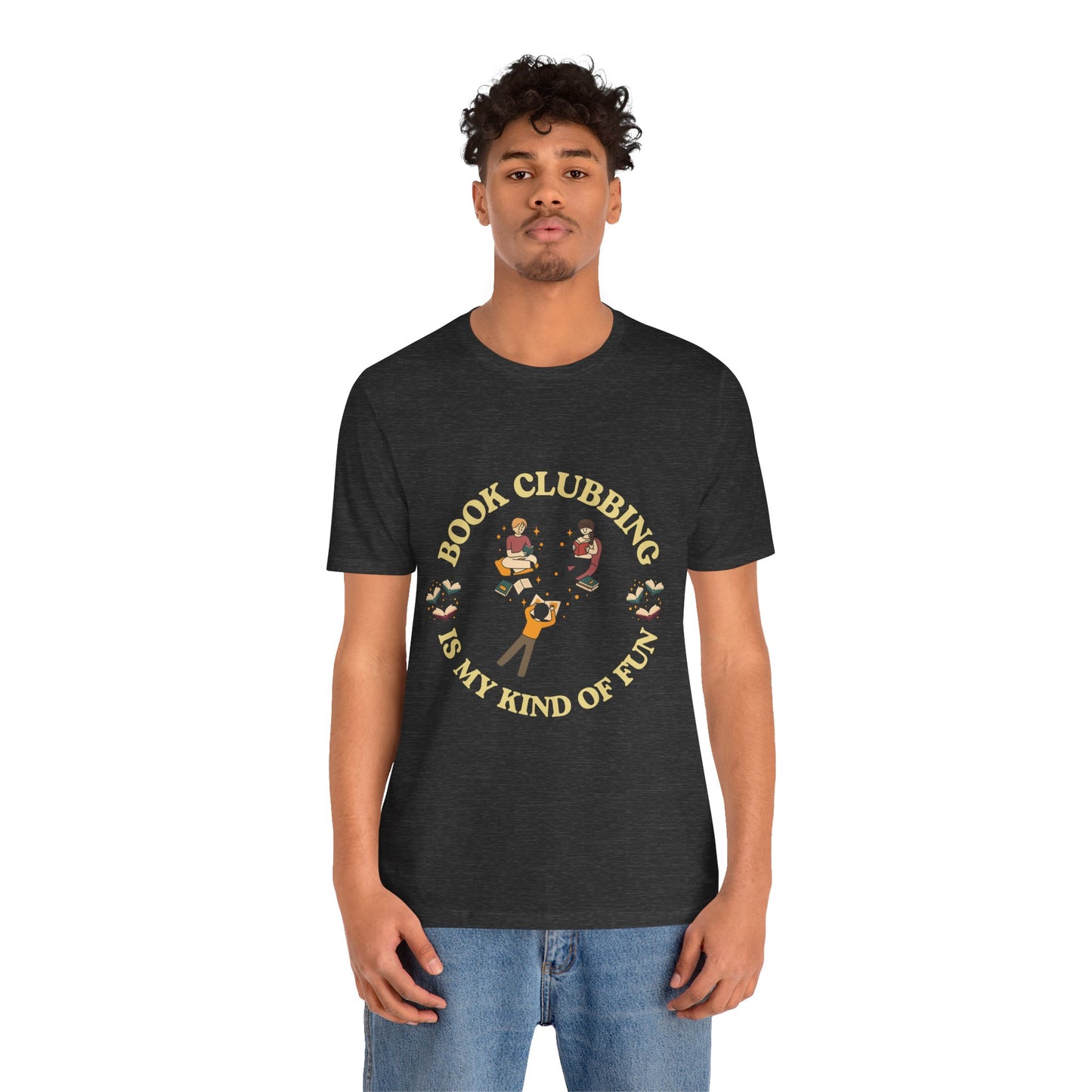 Book Club Tee Book Clubbing Is My Kind Of Fun Graphic Shirt