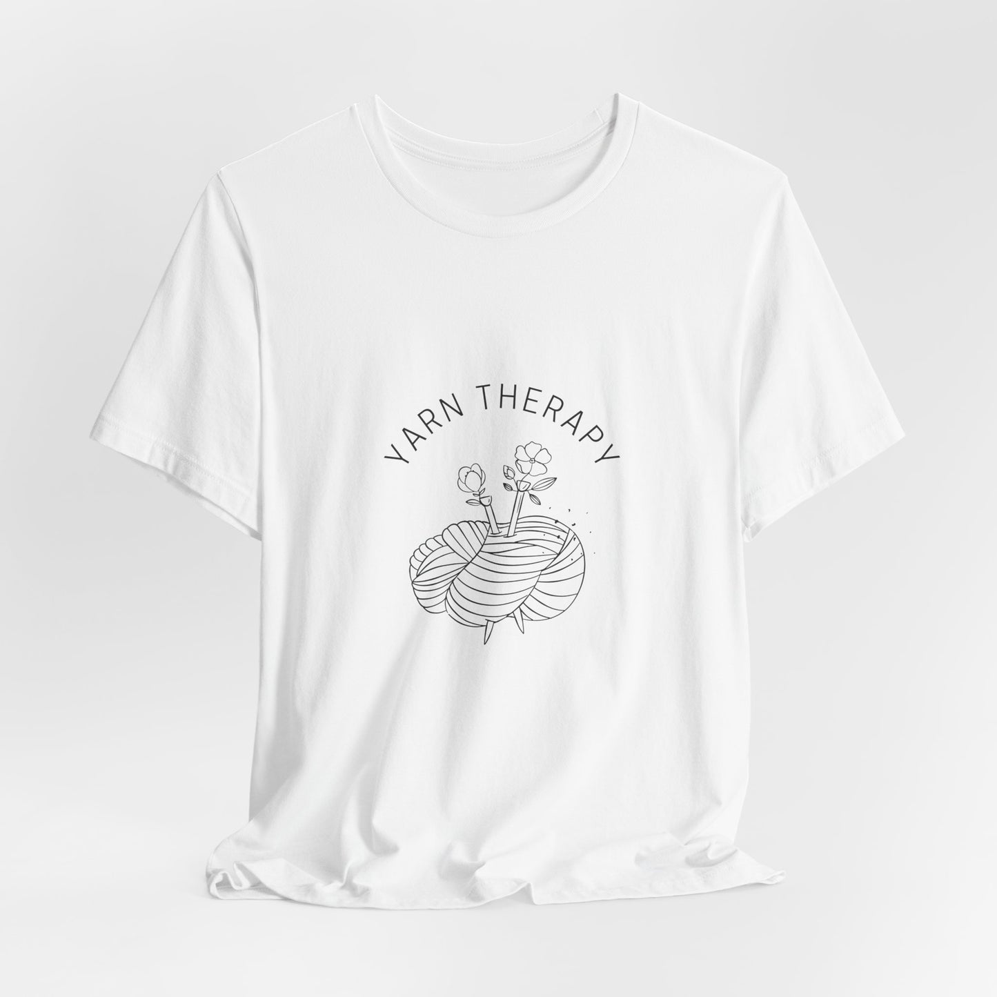 Yarn Therapy Tee — Knitting Lover T-Shirt