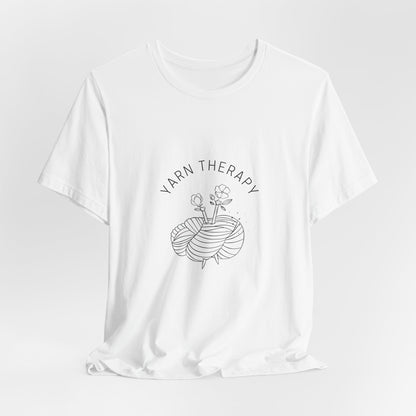 Yarn Therapy Tee — Knitting Lover T-Shirt