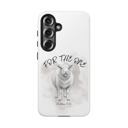 Phone Case — For The One Lamb Design Matthew 18:12