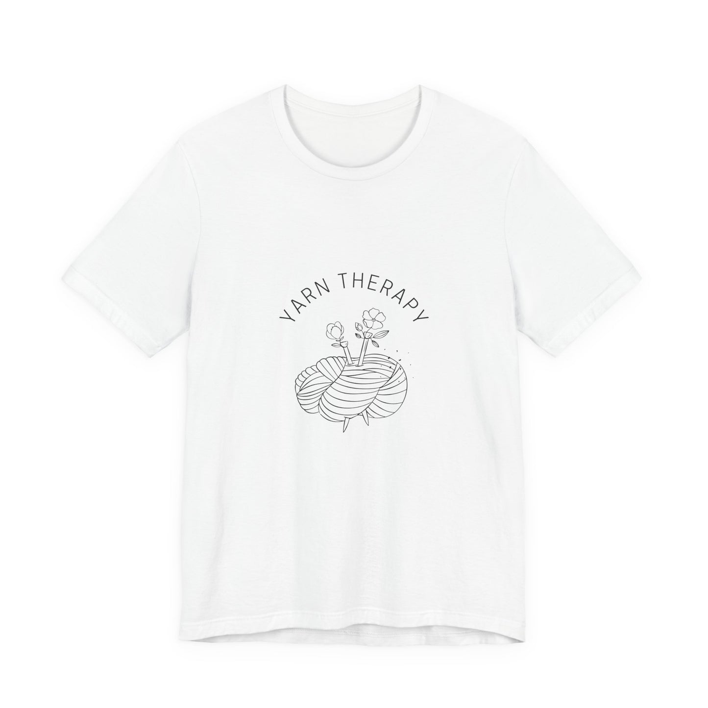 Yarn Therapy Tee — Knitting Lover T-Shirt