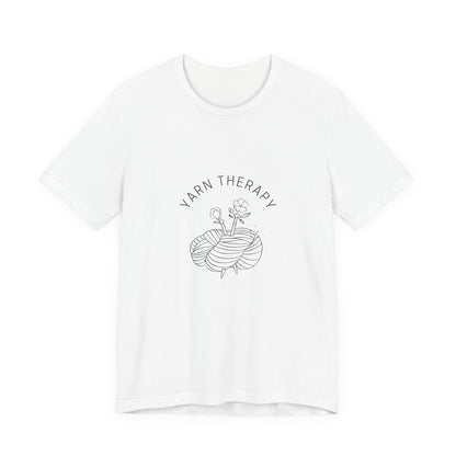 Yarn Therapy Tee — Knitting Lover T-Shirt