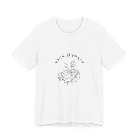 Yarn Therapy Tee — Knitting Lover T-Shirt
