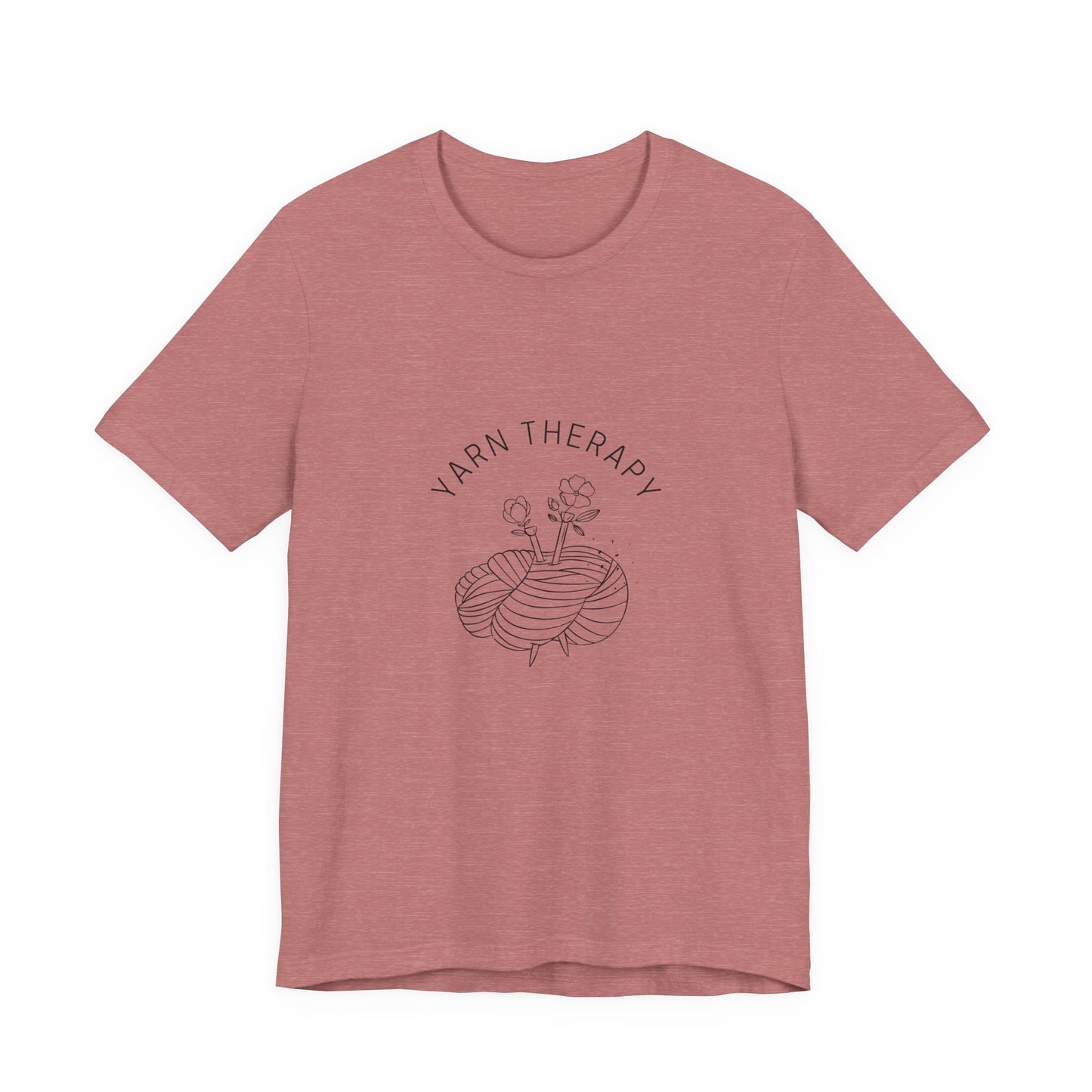 Yarn Therapy Tee — Knitting Lover T-Shirt