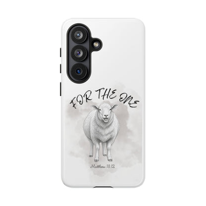 Phone Case — For The One Lamb Design Matthew 18:12