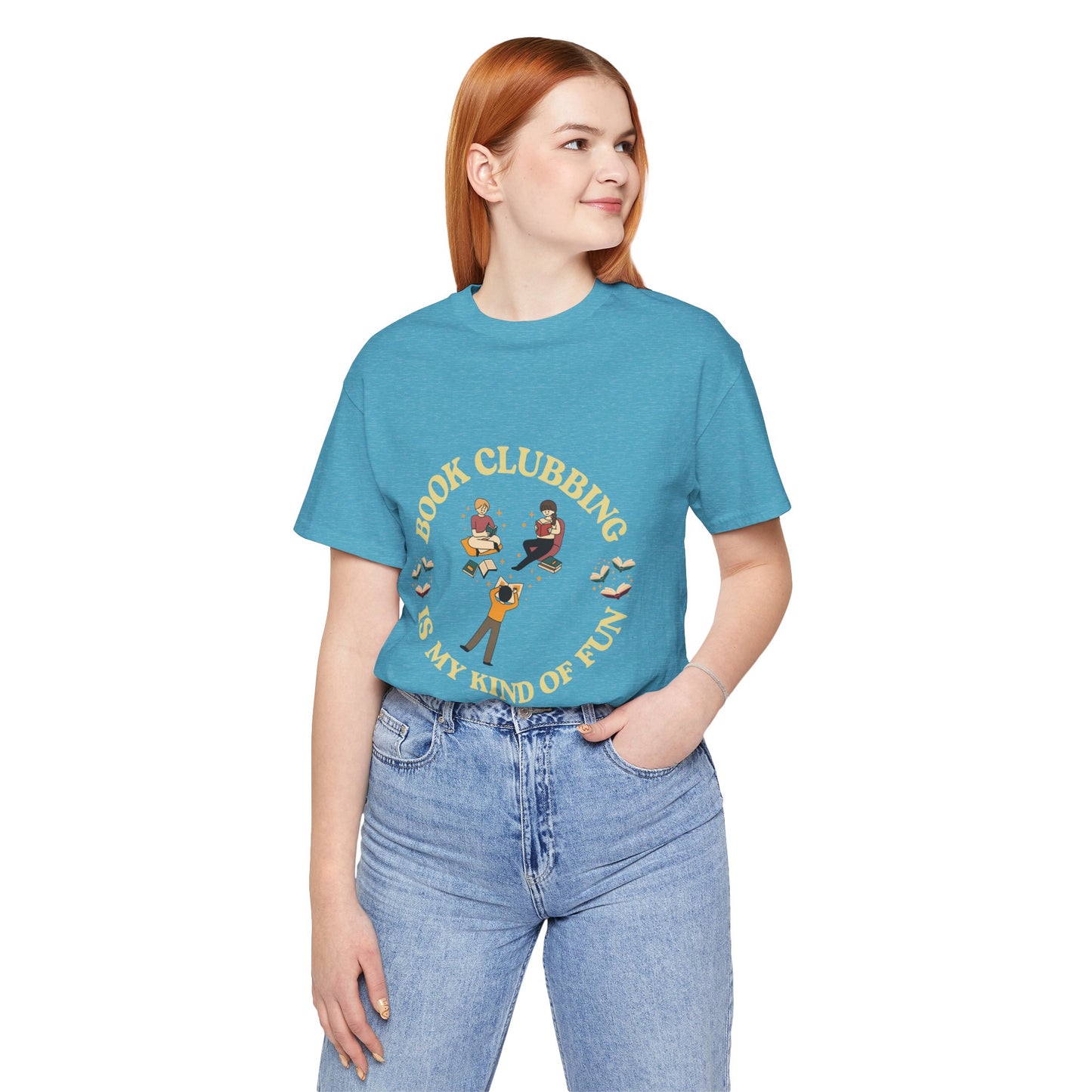 Book Club Tee Book Clubbing Is My Kind Of Fun Graphic Shirt