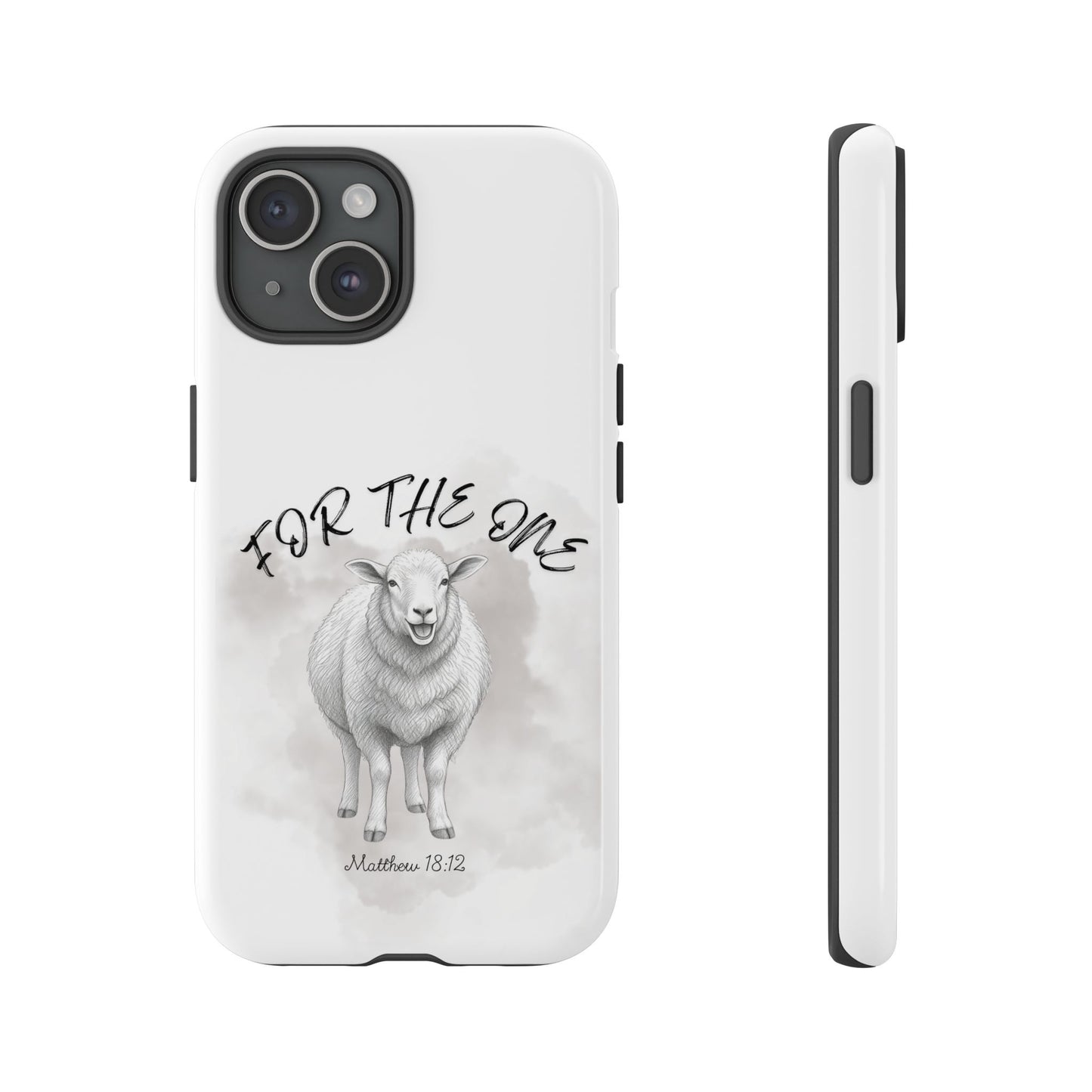 Phone Case — For The One Lamb Design Matthew 18:12
