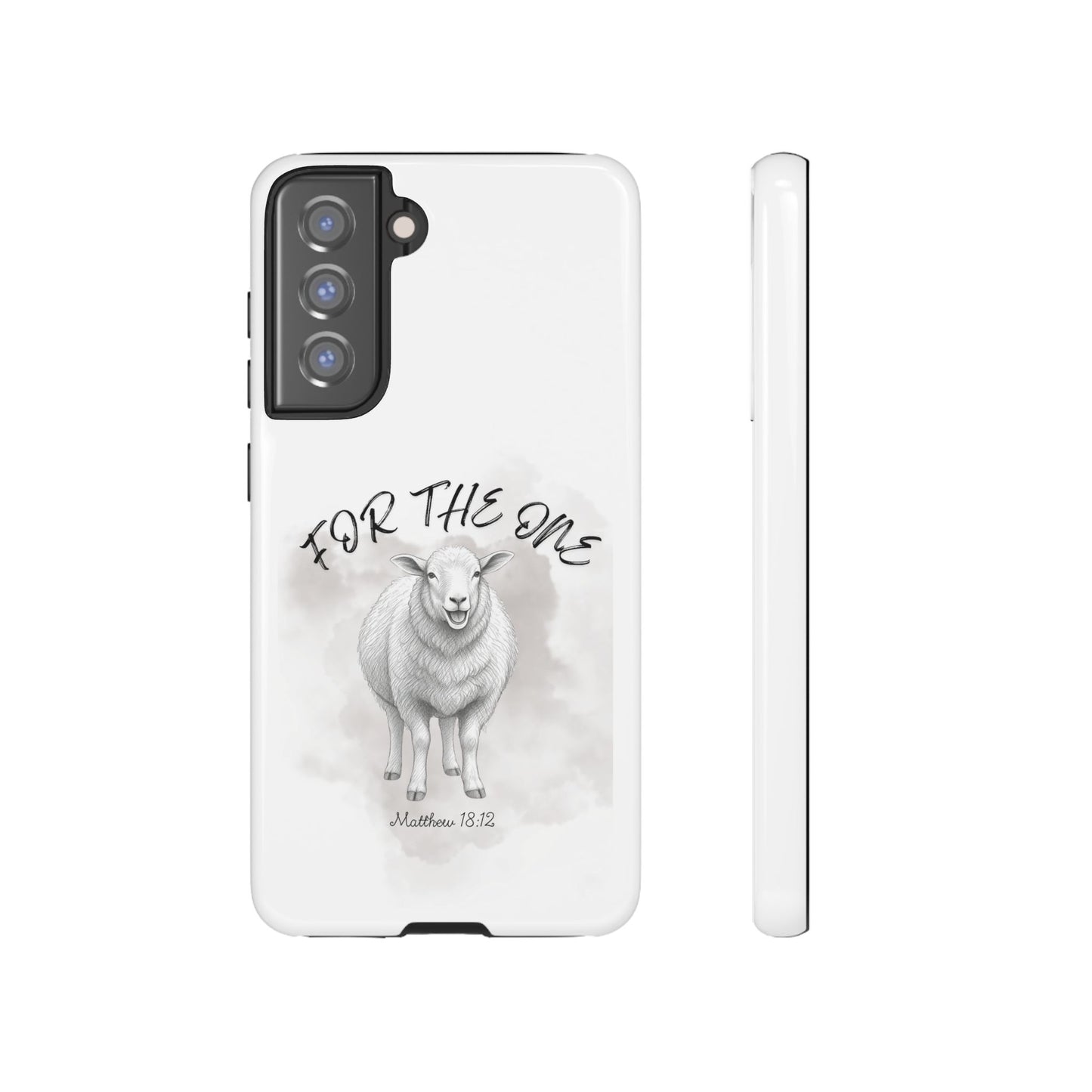 Phone Case — For The One Lamb Design Matthew 18:12