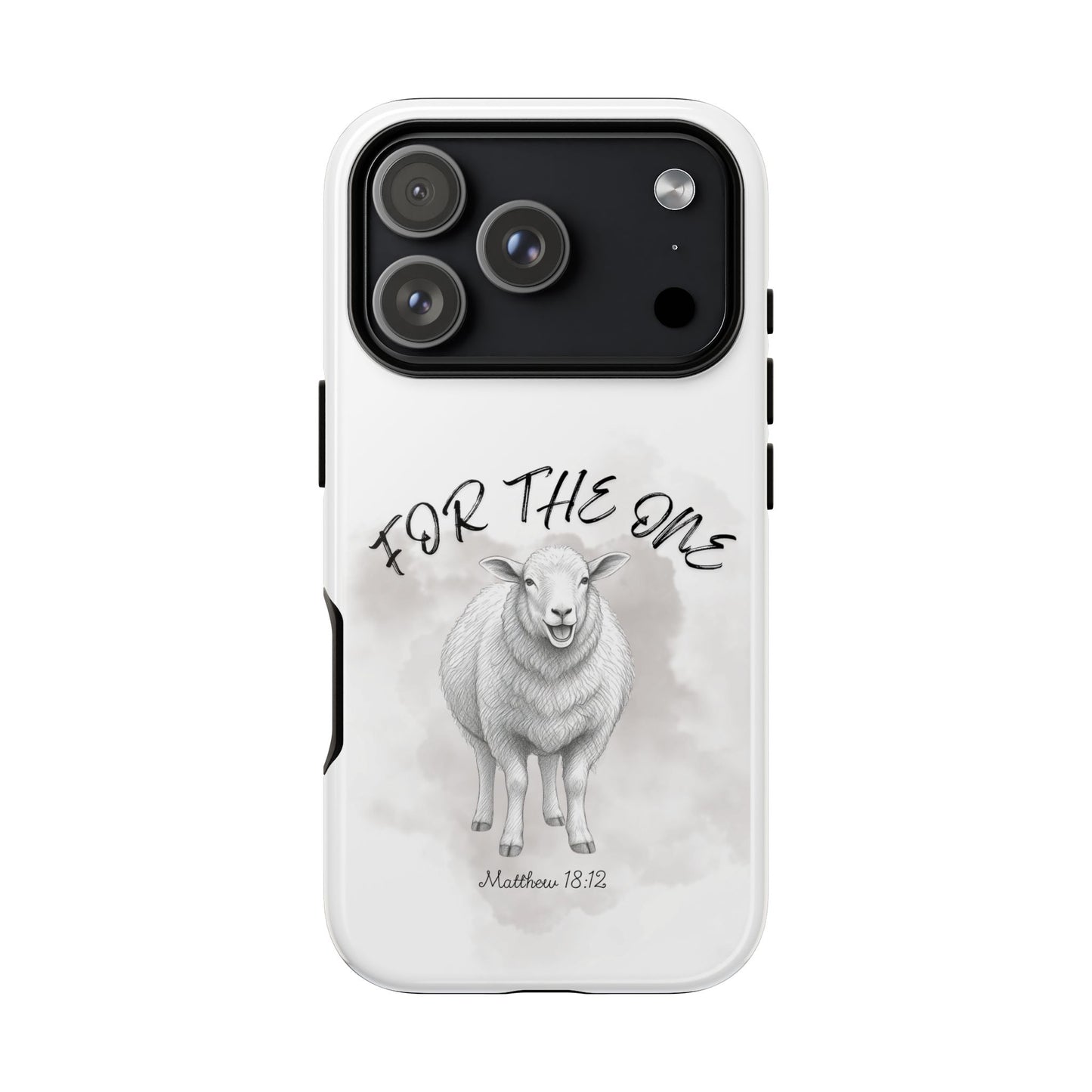 Phone Case — For The One Lamb Design Matthew 18:12