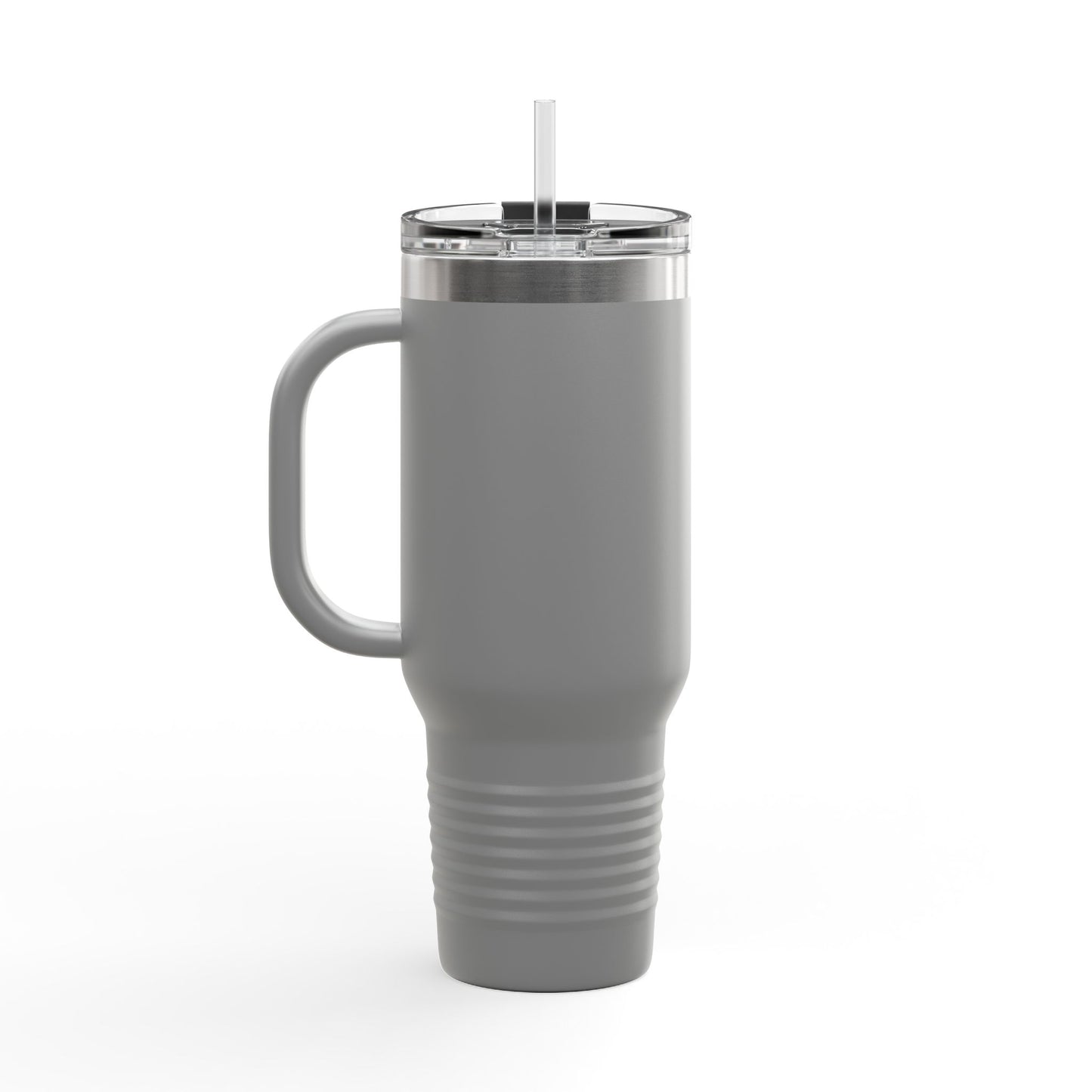40oz Insulated Travel Mug — "Chaotic Yarn Gremlin" Knitting Lover Tumbler