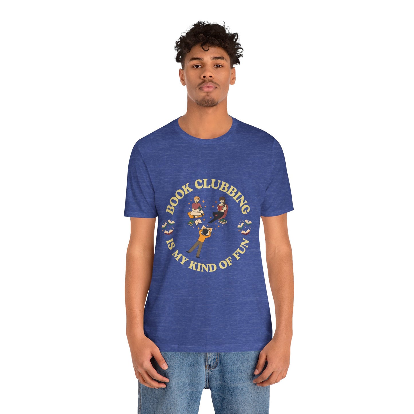 Book Club Tee Book Clubbing Is My Kind Of Fun Graphic Shirt