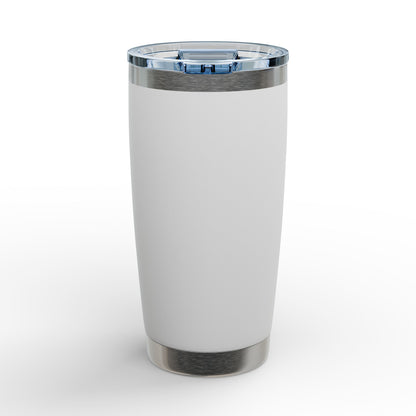 20oz Engraved Tumbler with Whimsical Gremlin Illustration