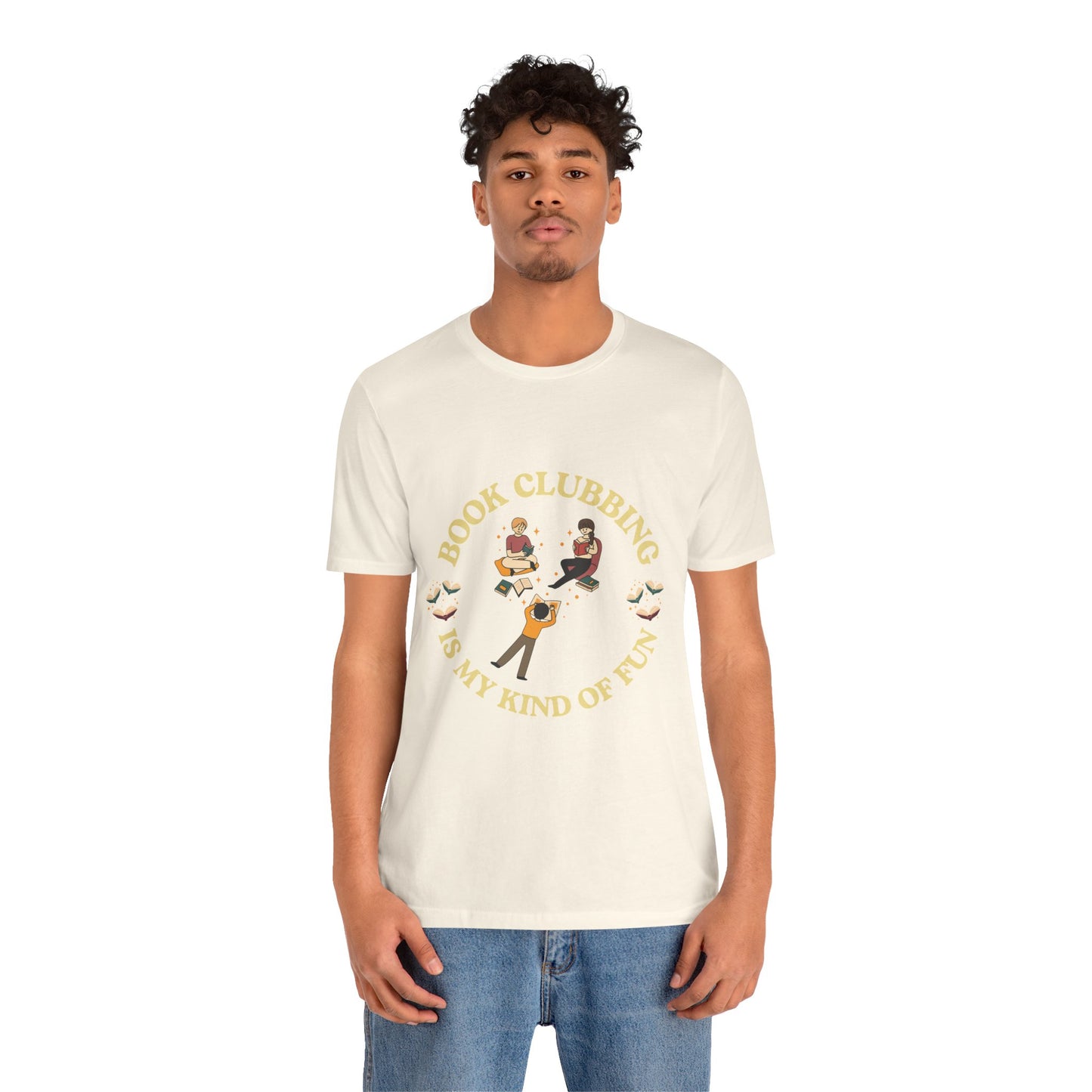 Book Club Tee Book Clubbing Is My Kind Of Fun Graphic Shirt