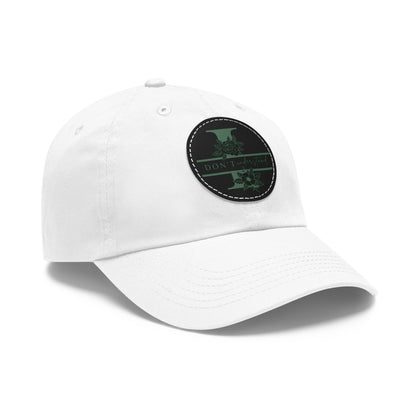 Hat  I dont uinderstand  Leather Patch Baseball Cap